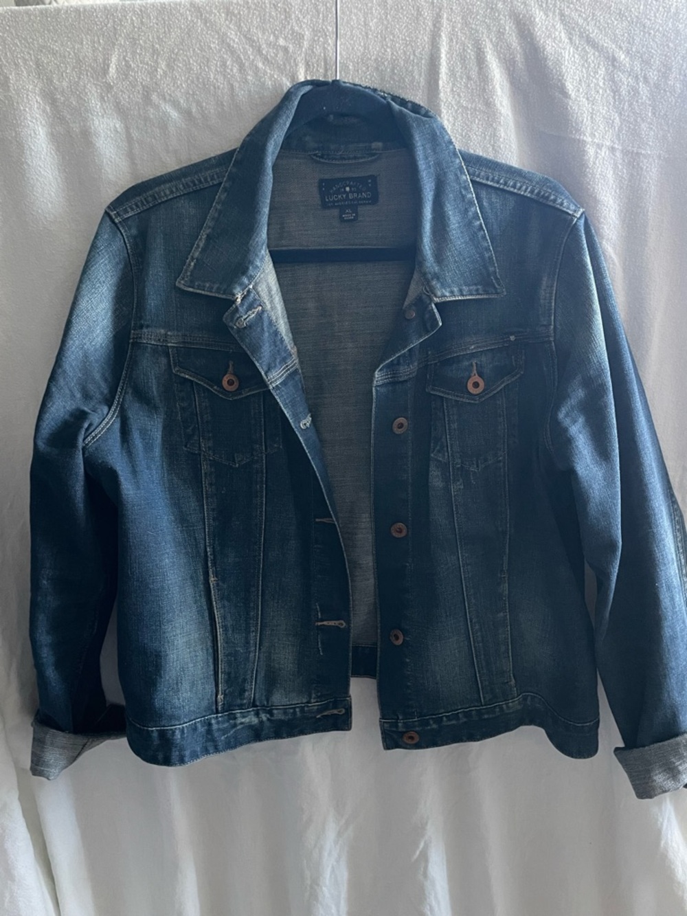 Lucky Brand Dark Blue Denim Jacket